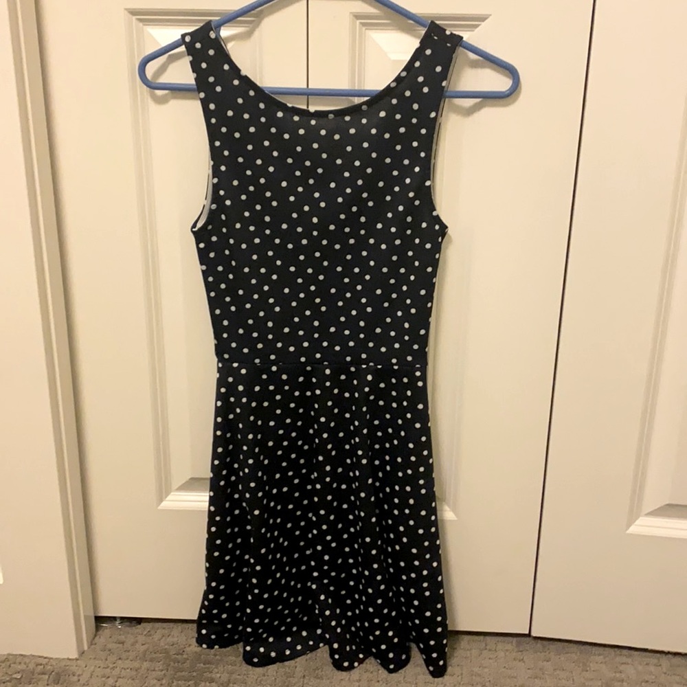 Polka Dot Mini Dress